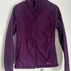 Under Armour Purple Fleece Jacket SP